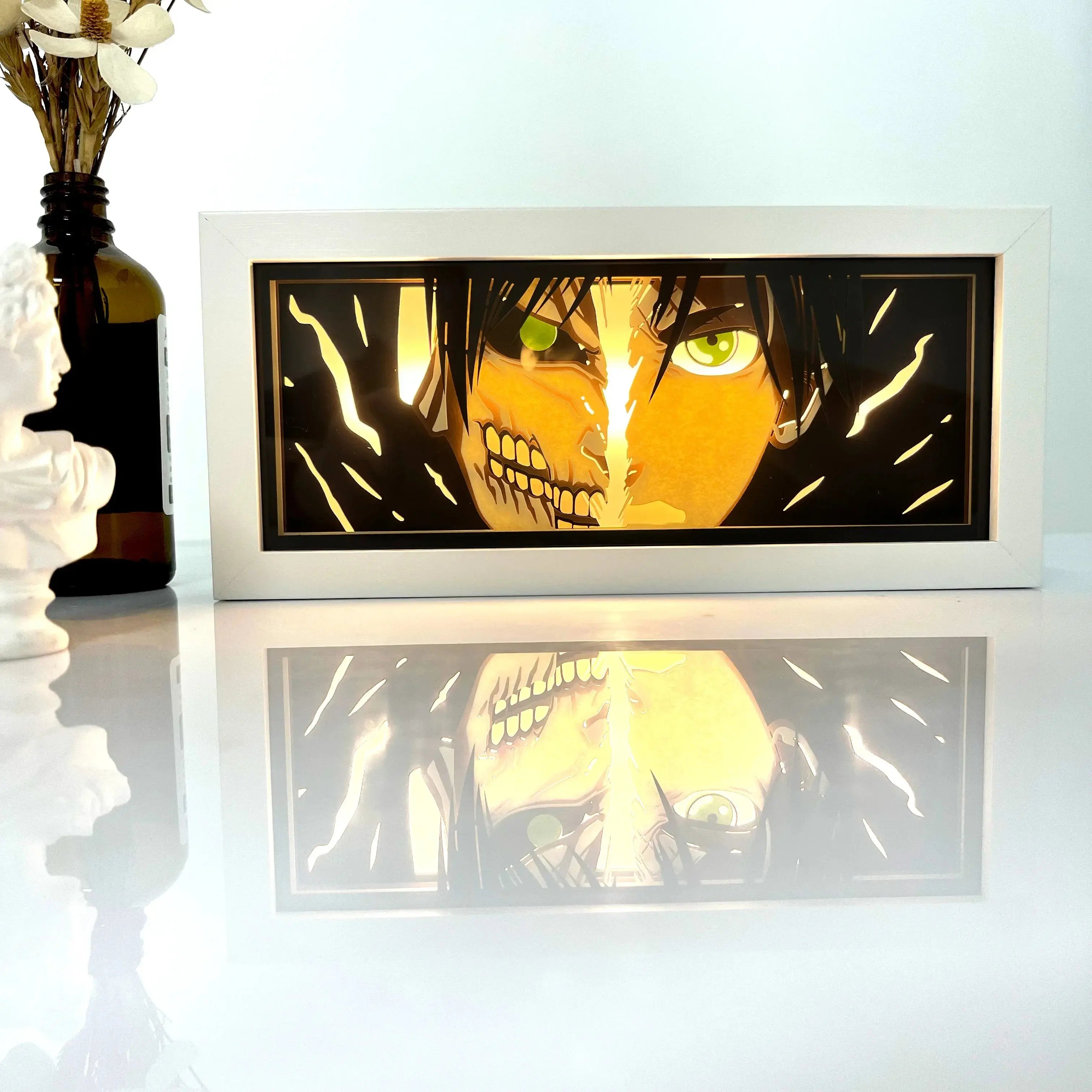 LIGHTBOX 3D - ATTACK ON TITAN - EREN JAEGER