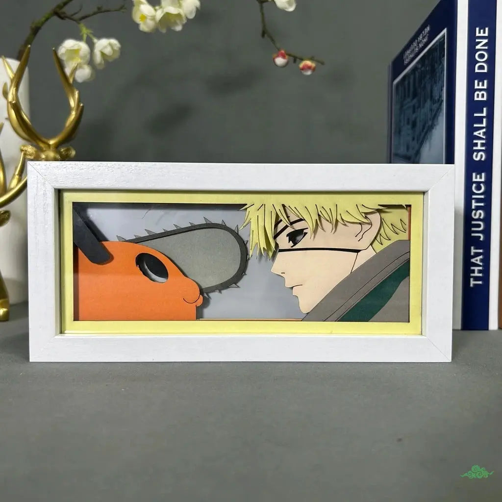 LIGHTBOX 3D - CHAINSAW MAN - DENJI X POCHITA