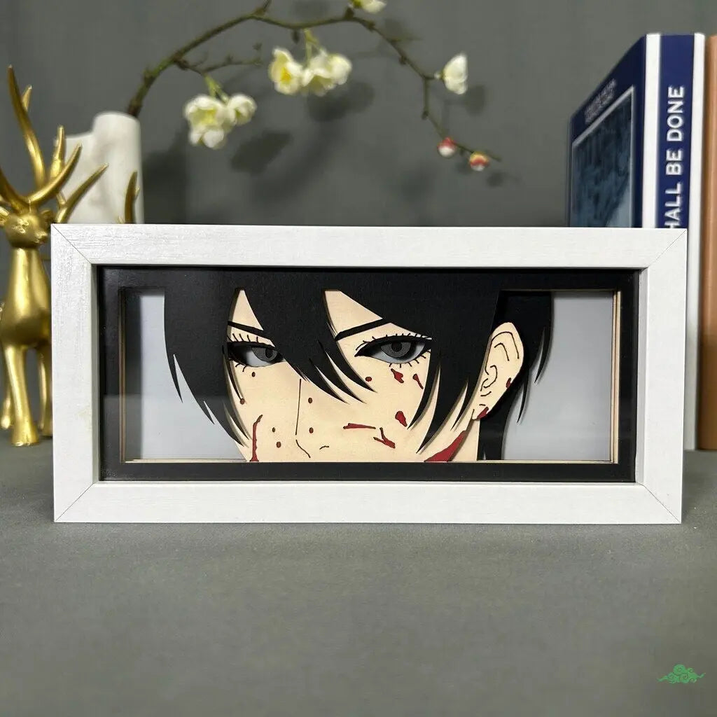 LIGHTBOX 3D - ATTACK ON TITAN - ACKERMAN MIKASA