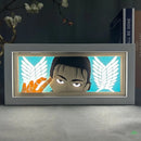 LIGHTBOX 3D LED - ATTACK ON TITAN - JAGER EREN Otaku-Light