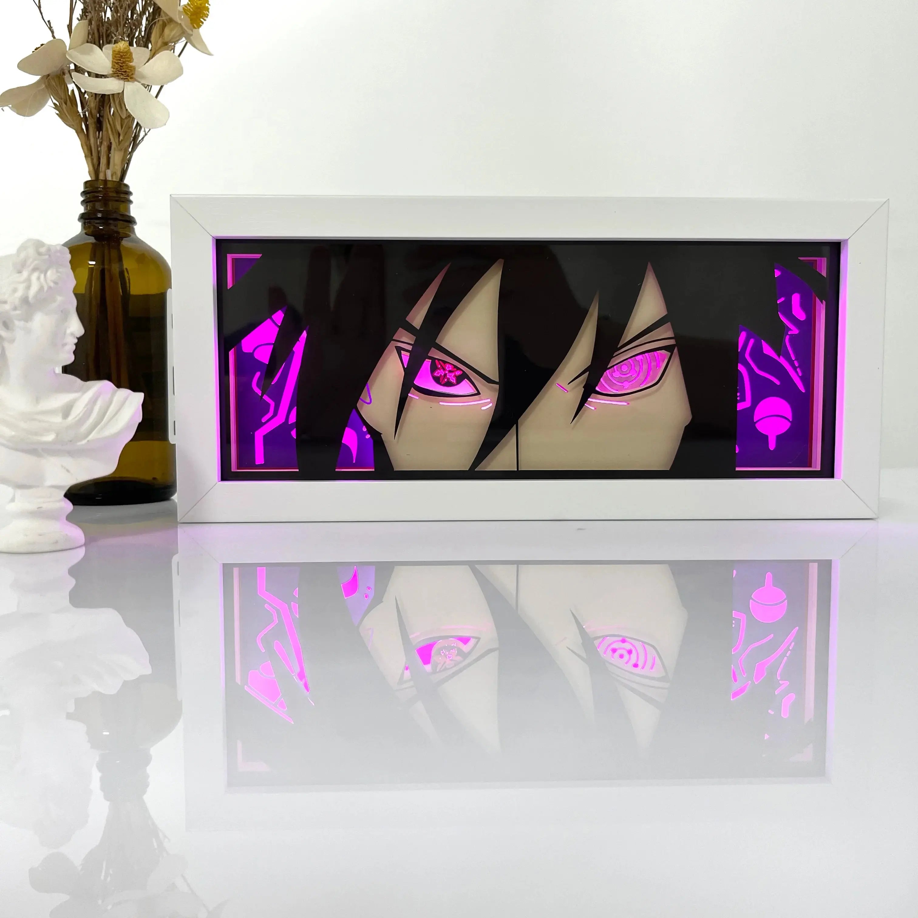 LIGHTBOX 3D - NARUTO - UCHIWA SASUKE